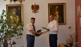 Porozumienie o współpracy pomiędzy gminą Siennica Różana a Gminą Poromiv