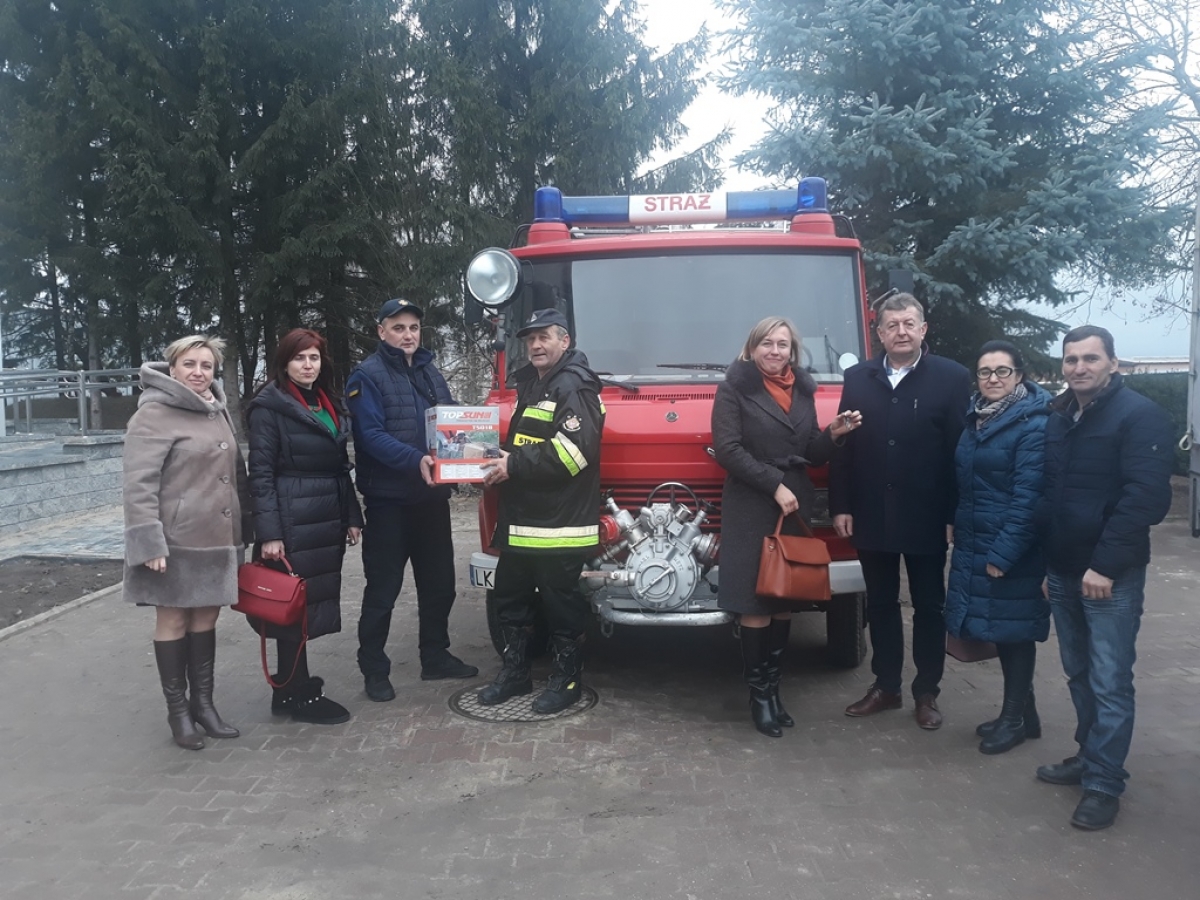 Kolejny samochód strażacki trafił do ukraińskiej gminy